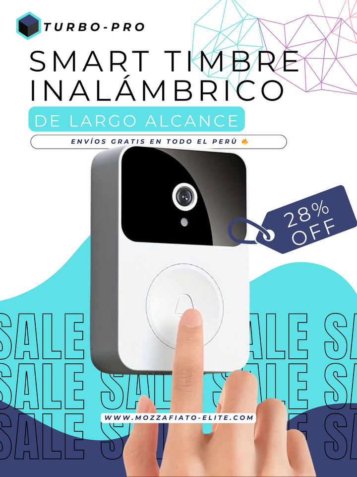 SMART TIMBRE INALÁMBRICO DE LARGO ALCANCE PRO